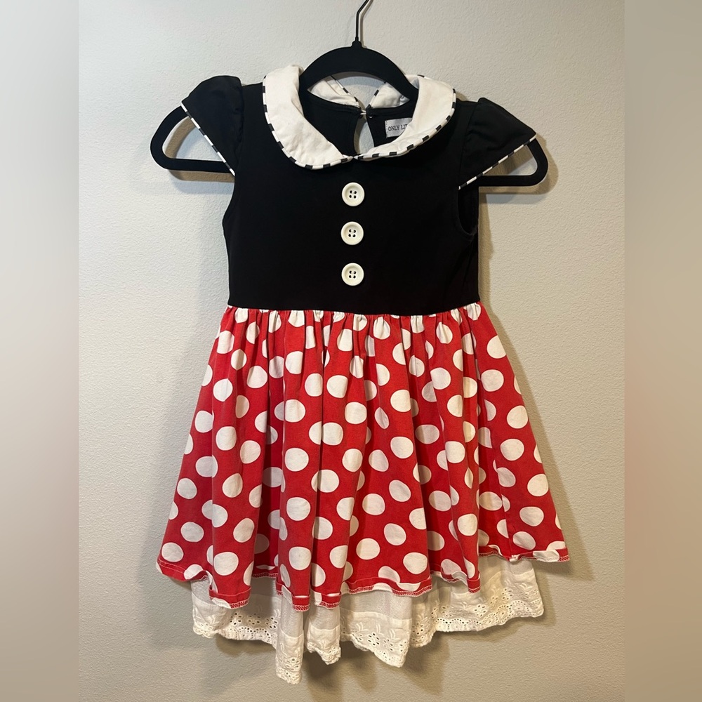 Girls Youth Size 8 Only Little Once Minnie Dress